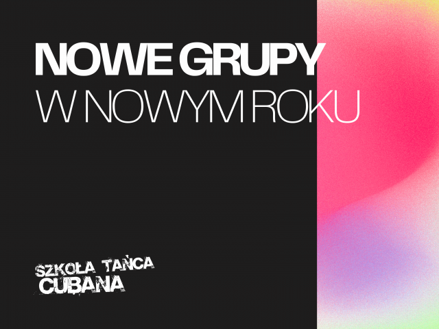 Nowe grupy na Nowy Rok